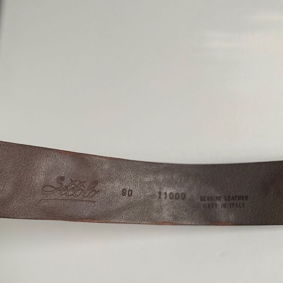 XX Secolo studded leather belt main image 10